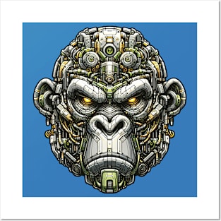 Mecha Apes S02 D53 Posters and Art